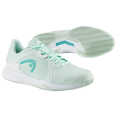 Abbildung von Head Sprint TEAM 3.5 CLAY Tennisschuh für Sandplätze, Damen, Größe: 40, Aqua/white Schuhe