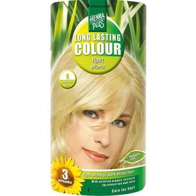 Abbildung von Hennaplus 49133 Long Lasting Colour 8 Light Blond