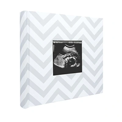 Abbildung von Pearhead 71125 Chevron Photo Album, weiß