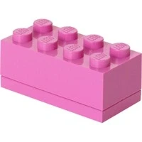 Abbildung von Room Copenhagen Geschirr Set LEGO Mini Box 8 pink