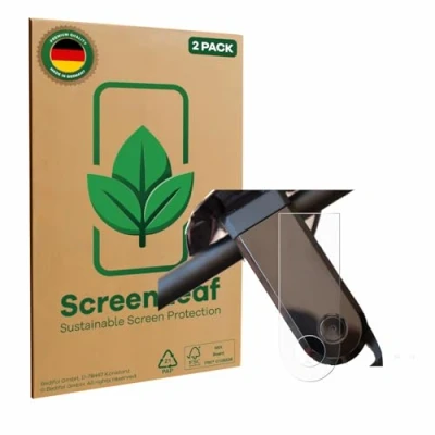 Abbildung von ScreenLeaf (2 Stück Schutzfolie für NIU KQi3 Sport [nachhaltiger Displayschutz, Folie, transparent, kratzfest]