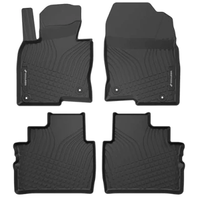 Abbildung von Walser Premium Fussmatten Auto kompatibel mit Mazda CX 5 (KF) 11/2016 Heute, 100% passgenaue Gummimatten Made in EU, robuste Fußmatten Auto,
