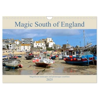 Abbildung von Magic South of England (Wandkalender 2025 DIN A4 quer), CALVENDO Monatskalender