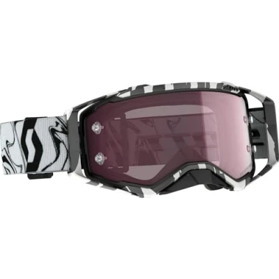 Abbildung von Scott Prospect Amplifier Motocross Brille, Schwarz/Weiß (Pink, Einheitsgröße)