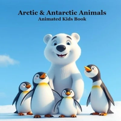 Abbildung von Arctic &amp; Antarctic Animals: Kids Book Meet the Animals of Frozen Tundra