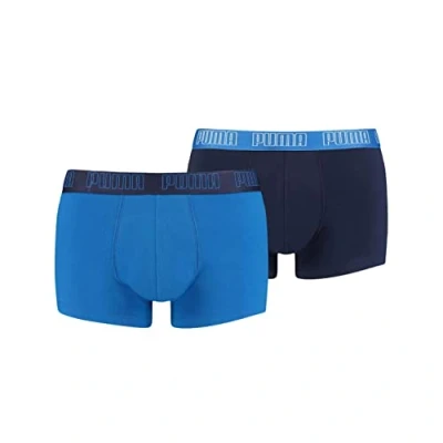 Abbildung von Puma Basic 2 PACK Panties, Herren, Größe: Small, True blue
