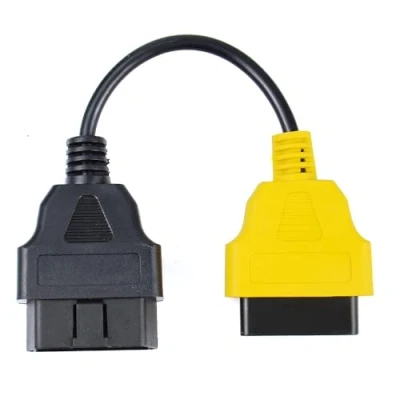 Abbildung von Alchiauto Multi Scan OBD2 ECU Yellow A3 Adapter Diagnosekabel für Fi at ECUScan