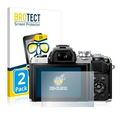 Abbildung von BROTECT (2 Stück Schutzfolie für Olympus OM D E M10 Mark III/Mark IV Displayschutz Folie Ultra Klar
