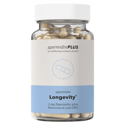 Abbildung von Spermidin Longevity 60 St