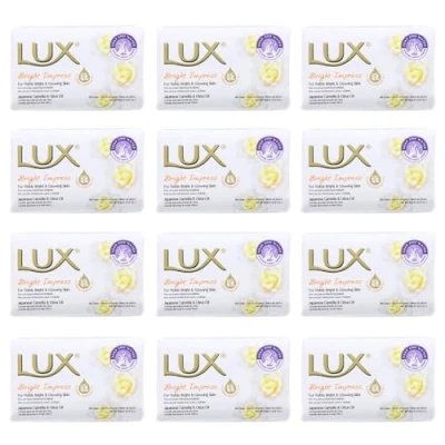 Abbildung von Lux Seifen Set Bright Impress Stück Seife zarter Duft japanische Kamelien &amp; Zitru