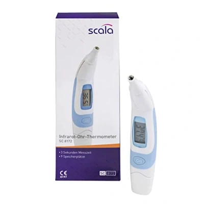 Abbildung von Scala Electronic Infrarot Fieberthermometer SC 8172 Ohr Thermometer