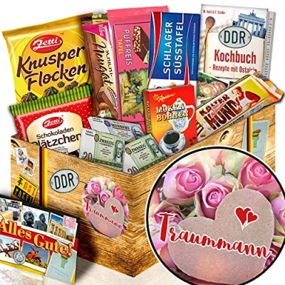Abbildung von Traummann/Präsentkorb Schokolade DDR/Traummann Geschenk