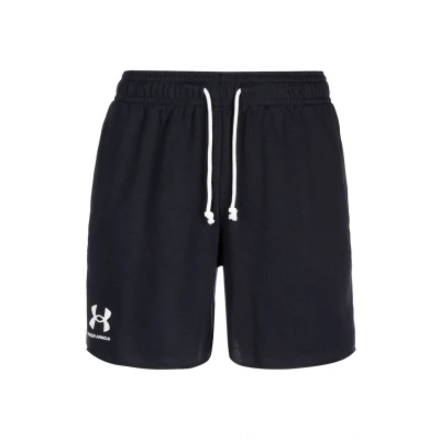 Abbildung von Under Armour Rival Terry 6in Short Herren (Schwarz L ) Fitnessbekleidung
