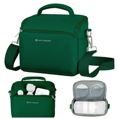 Abbildung von K&amp;F Concept Kamera Rucksack Schultertasche SLR Taschen Umhängetasche Liner Tasche für Fotografen Geeignet den täglichen Gebrauch (grün)