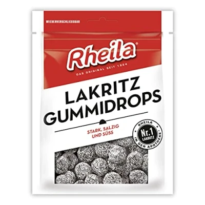 Abbildung von Rheila Lakritz Gummidrops mit Zucker