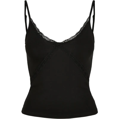 Abbildung von Urban Classics Top, Damen, Größe: Large, Black