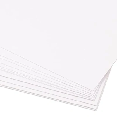 Abbildung von Craftelier Packung mit 25 doppelseitigem Karton Ideales Material für Kartenherstellung, Scrapbooking und Bastelprojekte Gewicht 250 g/m² Größe A4 (21 cm x 29,7 cm) Weiß