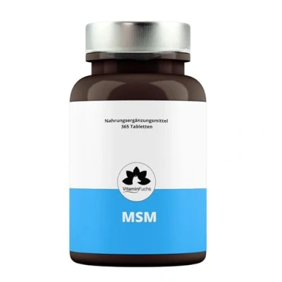 Abbildung von MSM Kapseln 2000mg Schwefel Methylsulfonylmethan 365 St