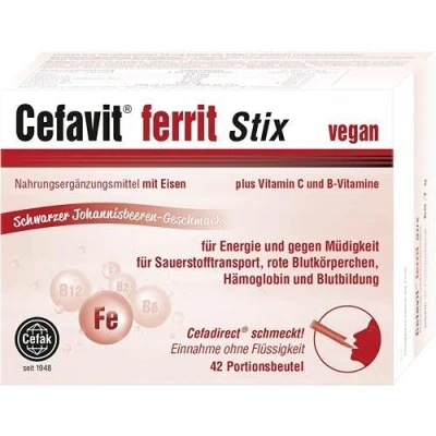 Abbildung von Cefavit Ferrit Stix Granulat 42 St