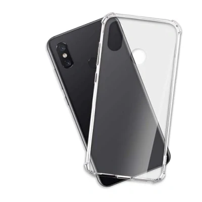 Abbildung von mtb more energy® Hülle Crystal Armor kompatibel mit Xiaomi Mi 8, 8 Pro (6.21&#039;&#039;) verstärkte Ecken Anti Shock Schutzhülle Case Cover Tasche