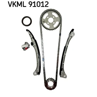 Abbildung von SKF VKML 91012 Steuerkettensatz Kette geschlossen TOYOTA: Auris Schrägheck, Avensis II Kombi, III Station Wagon, LEXUS: IS 2