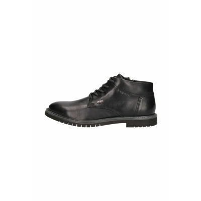 Abbildung von bugatti Herren Schlupfstiefel, Männer Stiefel Kaltfutter,Flacher Absatz,kaltgefüttert,Boots,Winterstiefel,Winterschuhe,schwarz (1000),40 EU/EU UK