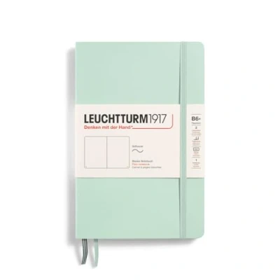Abbildung von LEUCHTTURM1917 370320 Notizbuch Paperback (B6+), Softcover, 123 nummerierte Seiten, Mint Green, Blanko