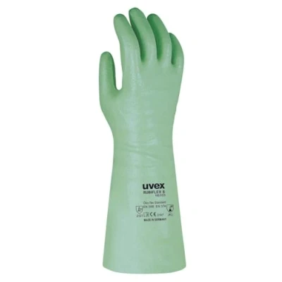 Abbildung von uvex Arbeitshandschuhe Profas Rubiflex NB 35 S 9 grün