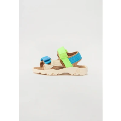 Abbildung von Bisgaard NICO Unisex Riemensandalette für Kinder, Größe: 25, Bright blue/green Schuhe