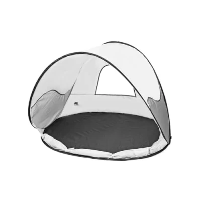 Abbildung von Luxus Pop Up Strandzelt Silber