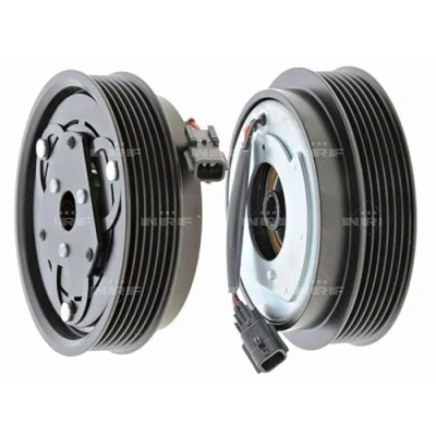 Abbildung von NRF 380071 Magnetkupplung GENUINE CALSONIC CR12 DACIA: Dokker Kombi, Lodgy, NISSAN: Juke, RENAULT: CLIO 3