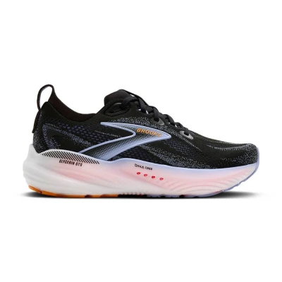 Abbildung von Brooks Glycerin GTS Laufschuh Straße, Damen, Größe: 37.5, Black blue heron orange Schuhe