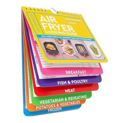 Abbildung von The Complete Air Fryer Cooking Guide: 275+ Most Popular Times and Temperatures (Air Cookbook series)