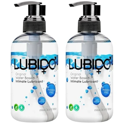 Abbildung von Lubido Original Gleitgel auf Wasserbasis ohne Parabene 250ml (2er Pack)