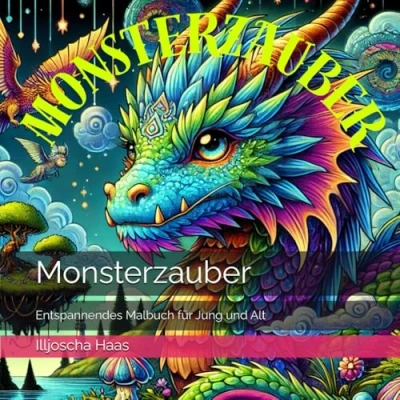 Abbildung von Monsterzauber: Entspannendes Malbuch für Jung und Alt