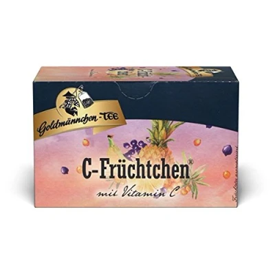 Abbildung von Goldmännchen Tee C Früchtchen, Früchtetee, 20 einzeln versiegelte Teebeutel