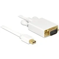 Abbildung von Adapterkabel mini DisplayPort Stecker &gt; VGA 15Pin