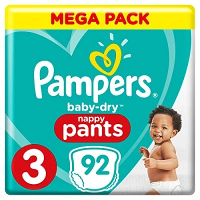 Abbildung von Pampers 81666879 Baby Dry Pants windelhose, weiß
