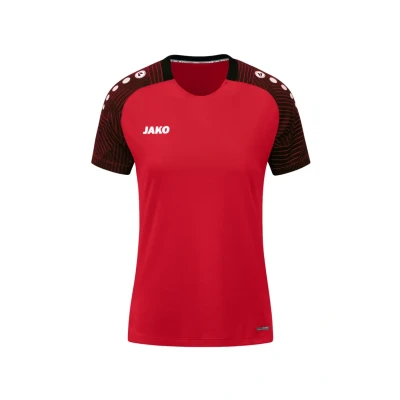 Abbildung von JAKO Teamsport Textil Performance FußballTrikot, Damen, Größe: 44, Rotschwarz