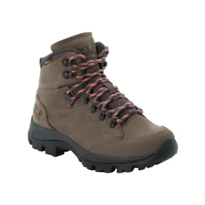 Abbildung von Jack Wolfskin Rebellion Texapore Hikingschuh Brown phantom, Damen, Größe: 40, phantom Schuhe