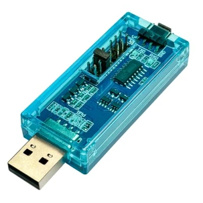 Abbildung von DSD TECH SH U07A USB zu TTL Adapter mit CH340C Chip Unterstützung 5V 3,3V 2,5V 1,8V Logikpegel