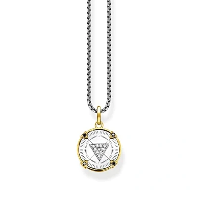 Abbildung von Thomas Sabo Herren Kette Elements of Nature gold, aus 925er Sterlingsilber mit 750er Gelbgold Vergoldung, Länge 50cm, KE2151 849 7 L50V