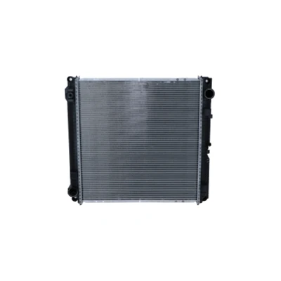 Abbildung von NRF 509873 Kühler, Motorkühlung Aluminium 635 590 43 ohne Rahmen Kühlrippen gelötet MAN: TGL