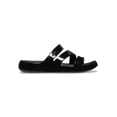 Abbildung von Crocs Herren Getaway Patent Strappy Badeschlappen, Black, 34/35 EU
