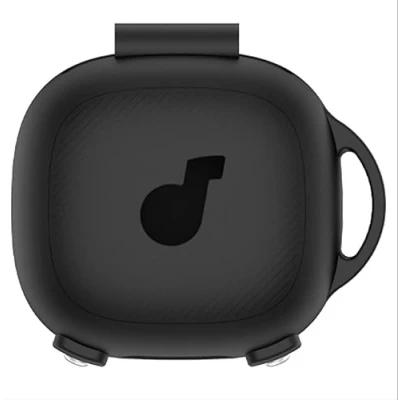 Abbildung von GIOPUEY Hülle Kompatibel mit Anker Soundcore Sport X20, Silikon Stoßfeste Schutzhülle, Ultradünn Case Cover, Kein Geruch, Schwarz