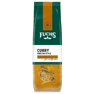 Abbildung von Fuchs Gewürze Curry English Style im recyclebaren Nachfüllbeutel 60 g