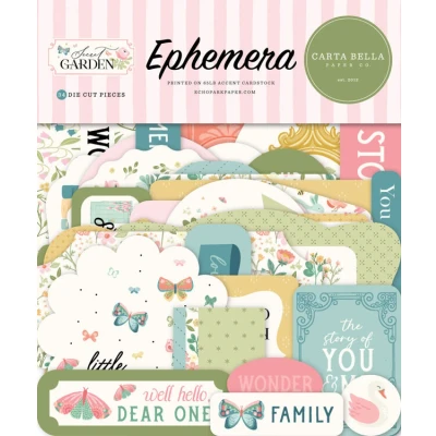 Abbildung von Carta Bella Secret Garden Ephemera (CBGD421024)