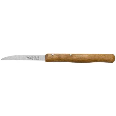 Abbildung von Windmühlenmesser Gemüsemesser, (1 tlg.), 65 mm Griff Buchenholz, geriffelte Klinge