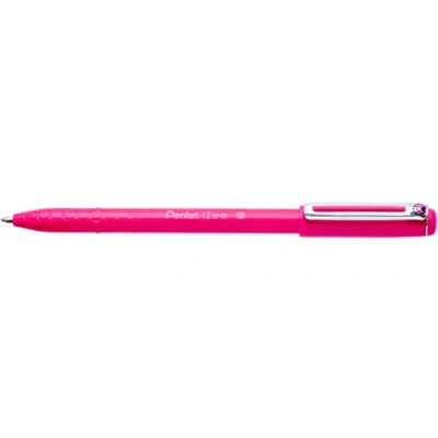 Abbildung von Pentel BX457 Izee Kugelschreiber, 0,7 mm, Rosa, 12 Stück