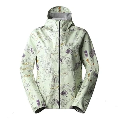 Abbildung von THE NORTH FACE Damen Higher Run Jacke, Lime Cream Valley Floor Print, L
